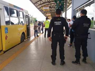 Acordo de Cooperação Técnica garante policiamento ostensivo nos terminais de ônibus da RMR
