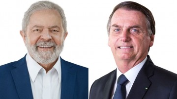 Pesquisa realizada pelo Datafolha, apresenta Lula à frente de Bolsonaro no segundo turno