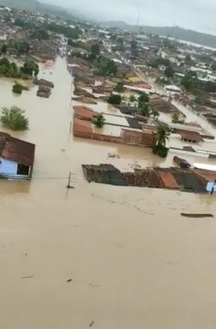 Chuvas em Pernambuco deixam mais de 4 mil pessoas fora de suas casas no Agreste e Zona da Mata Sul 