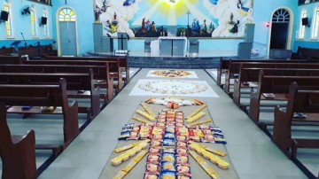 Corpus Christi tem missas online e tradicionais tapetes em Pernambuco
