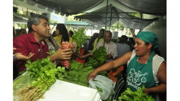 O TJPE inaugura a 7ª feira orgânica em Caruaru