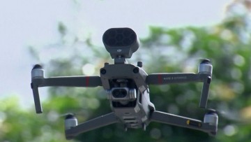 Drone permite acompanhamento de informações sobre o novo coronavírus 