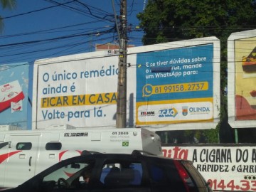 Prefeitura de Olinda investe em campanhas de conscientização durante pandemia 