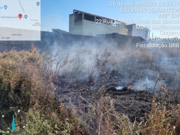 Prefeitura de Caruaru alerta para perigo das queimadas