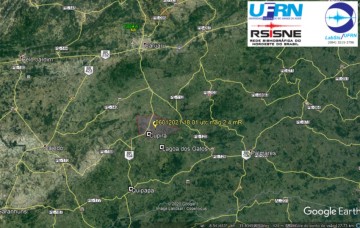 Um tremor de terra foi registrado no município pernambucano de Cupira