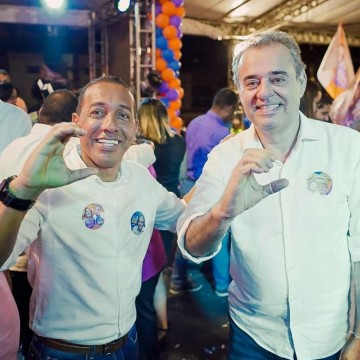 Danilo Cabral recebe apoio de Professor Lupércio, do Solidariedade
