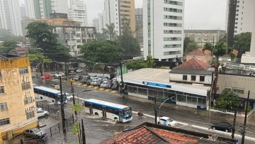Recife está em Estágio de Atenção devido às chuvas desta sexta