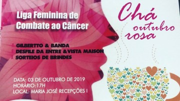 Liga Feminina de Combate ao Câncer realiza 2ª edição do “Chá Outubro Rosa”