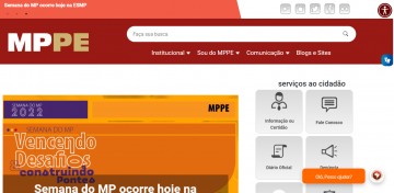 Ministério Público de Pernambuco ganha novo site