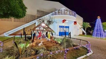 Cupira inicia programação natalina com espetáculo, pirotecnia e apresentações culturais