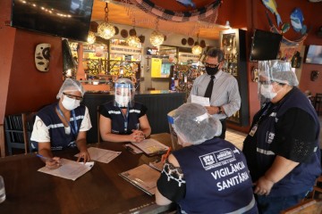  Jaboatão realiza fiscalização em bares e restaurantes para reforçar combate a Covid-19