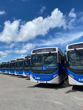 Novos ônibus passam a circular no sistema de BRTs do Grande Recife a partir de segunda-feira (3)