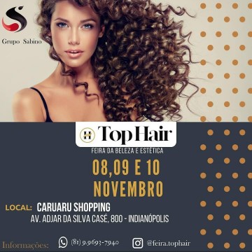 Caruaru recebe a Feira da Beleza e Estética Top Hair
