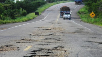 Relatório CNT: Pernambuco tem duas das 10 piores rodovias do Brasil e 50 pontos críticos em estradas