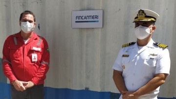 Grupo Fincantieri doa contêineres para o Hospital Naval do Recife