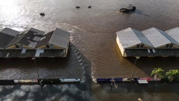 Nível do Guaíba fica abaixo da cota de inundação pela 1ª vez em um mês