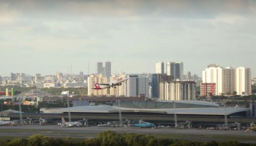 Aeroporto do Recife supera marca de voos em comparação com dezembro de 2019