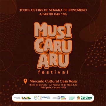 Festival MusiCaruaru é realizado na Casa Rosa nos fins de semana de novembro