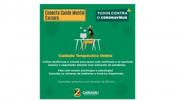 Secretaria de Saúde de Caruaru disponibiliza atendimento psicológico online