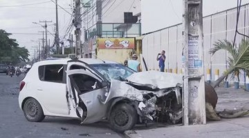 Sinistro de trânsito no Janga, em Paulista, deixa três pessoas feridas 