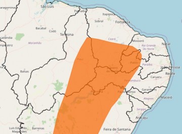Inmet alerta para onda de calor no Agreste e Sertão de Pernambuco