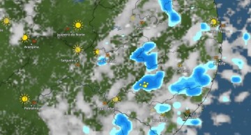 Apac prevê chuvas no interior de Pernambuco nesta quarta-feira (29)