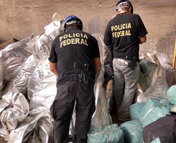 Polícia Federal incinera 1.100 KG de drogas 
