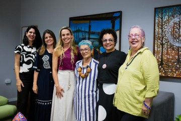 A exposição coletiva “ Elas Pintam o 7” chega a sua 10ª edição no gabinete da vice-prefeitura do Recife
