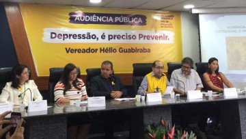 Câmara Municipal do Recife realiza audiência pública em alusão ao Setembro Amarelo