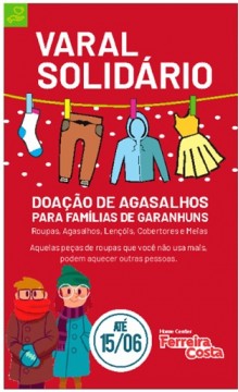 'Varal Solidário' arrecada itens de inverno para doações em Garanhuns 