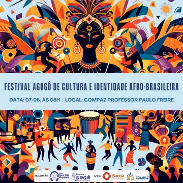 Festival Agogô promove educação e valorização da cultura e identidade afro-brasileira 