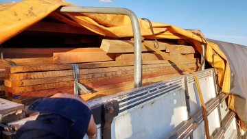 Caminhão que transportava madeira irregular é apreendido pela PRF em Sertânia