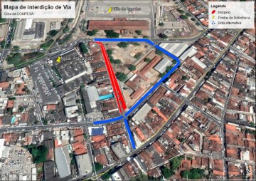 Rua Dr. Júlio de Melo será interditada nesta sexta-feira em Caruaru