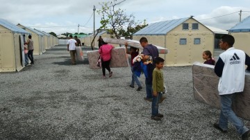 Migrantes e refugiados venezuelanos recebem abrigo e assistência como apoio para o enfrentamento da Covid-19