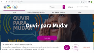 Governo de Pernambuco lança site para ouvir população pernambucana