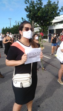 Manifestantes vão às ruas pedir justiça no caso do menino Miguel