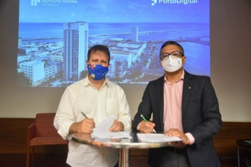 IFPE e Porto Digital firmam parceria que garante programa de residência no Parque Tecnológico