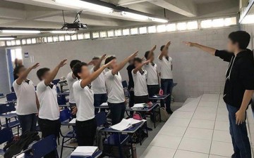 Alunos fazem saudação nazista em escola particular no Recife 
