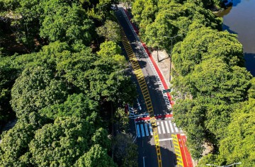 Com nova ciclofaixa na Torre, Recife faz conexão inédita de 169 km entre as zonas Oeste, Norte e Centro
