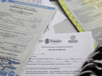 Balcão de Direitos terá emissão gratuita de documentos no Recife nesta sexta e no sábado 