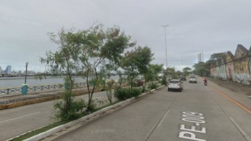 Avenida Cais José Estelita é interditada no sentido Boa Viagem para obra da Compesa 