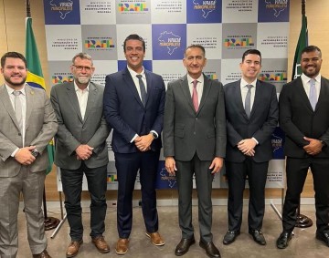 Prefeito Rodrigo Pinheiro dialoga com Ministério da Integração