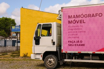 Mamógrafo Móvel estaciona no Córrego do Jenipapo, na Zona Norte do Recife