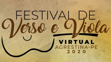 Agrestina realiza 1° Festival Virtual de Verso e Viola no próximo domingo