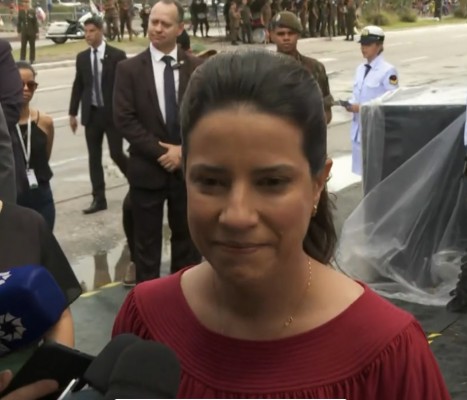 Raquel Lyra disse ainda que se sente honrada de participar do evento como a primeira governadora de Pernambuco