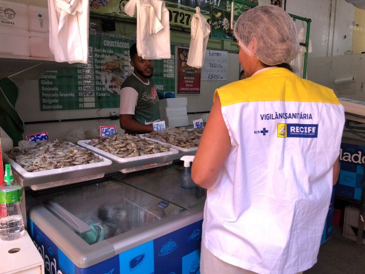 A Operação Pescado tem como objetivo garantir a comercialização dos produtos que não apresentam riscos à saúde da população