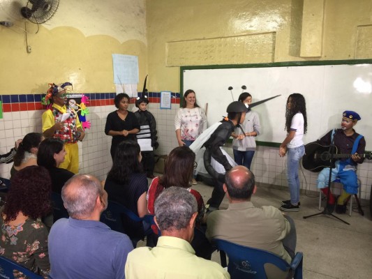 O lançamento ocorre na Escola Estadual Professor Mota e Albuquerque na Tamarineira, Zona Norte do Recife