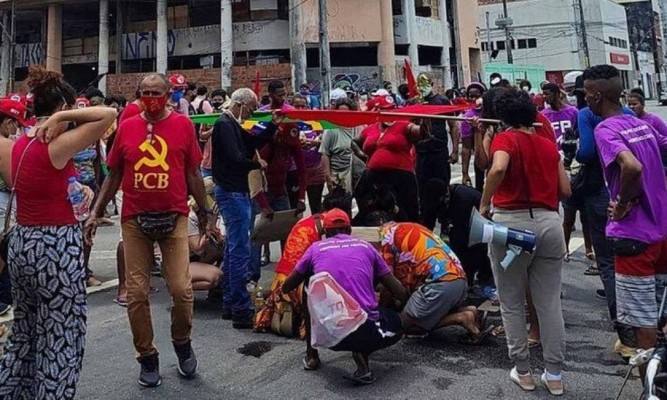 Caso aconteceu durante protesto contra Governo Bolsonaro