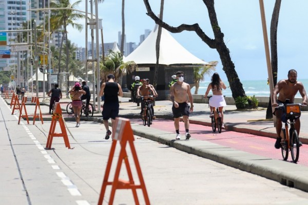 Novo decreto proíbe atividades não essenciais durante os finais de semana no Grande Recife, Zona da Mata e Agreste