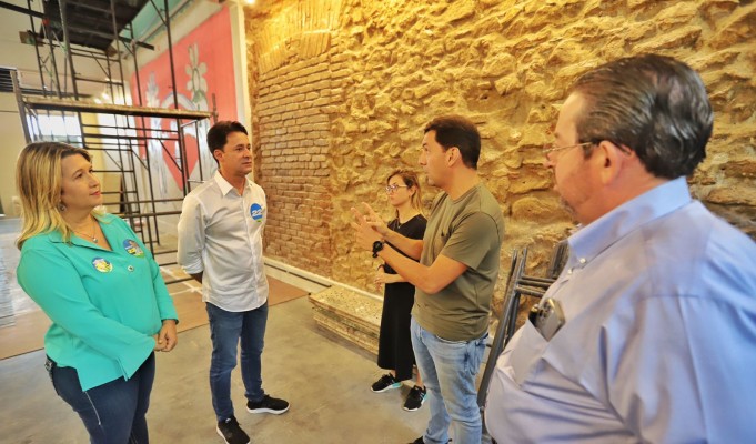  O liberal visitou as instalações do Shopping Sociocultural Casa Zero para apresentar as propostas do seu plano no governo para o setor de empreendedorismo
